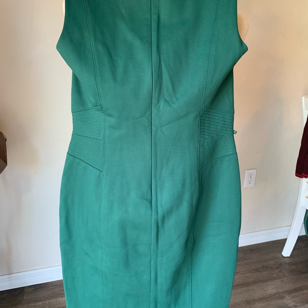 White House Black Market Green Dress - Picture 7 of 12